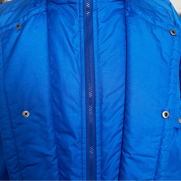 VTG Obermeyer Men’s Blue Ski Jacket SZ XL Gorpcore Retro Outdoors Streetwear - Picture 3 of 16